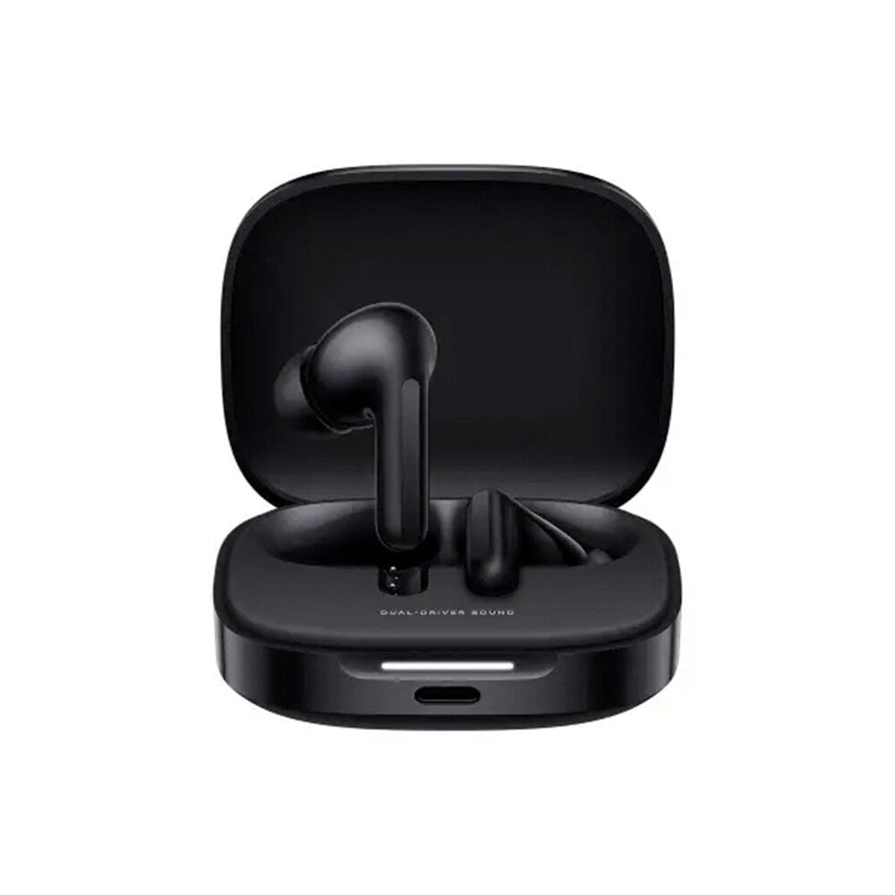 Redmi Buds 6 negros con diseño compacto y sonido inalámbrico en Claro Guatemala