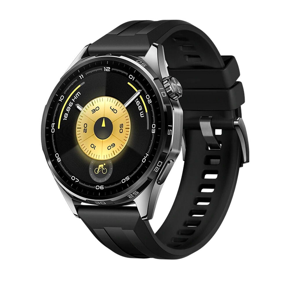 Huawei Watch GT6 46 mm negro con diseño elegante y funciones inteligentes en Claro Guatemala