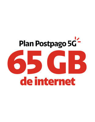 Plan Postpago 65GB con internet móvil y redes ilimitadas en Claro Guatemala