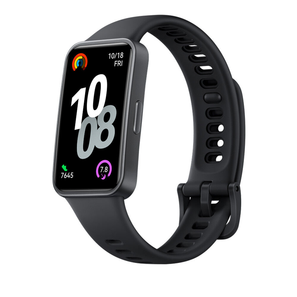 Huawei Band 10 negro con diseño ligero y funciones inteligentes en Claro Guatemala