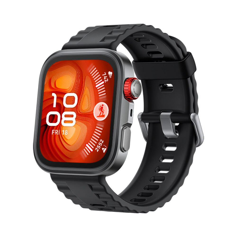 Huawei Watch Fit 4 Pro negro con diseño premium y funciones inteligentes en Claro Guatemala