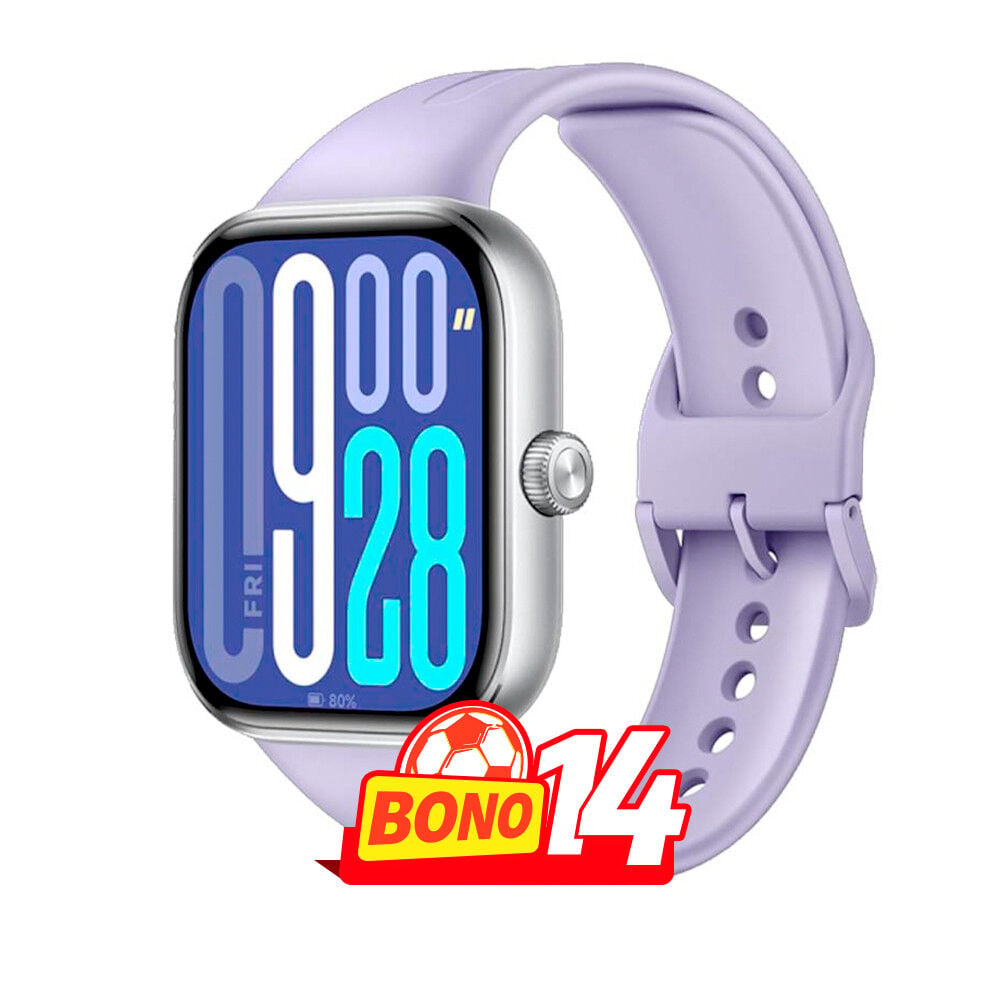 Redmi Watch 5 morado con pantalla inteligente y diseño moderno en Claro Guatemala