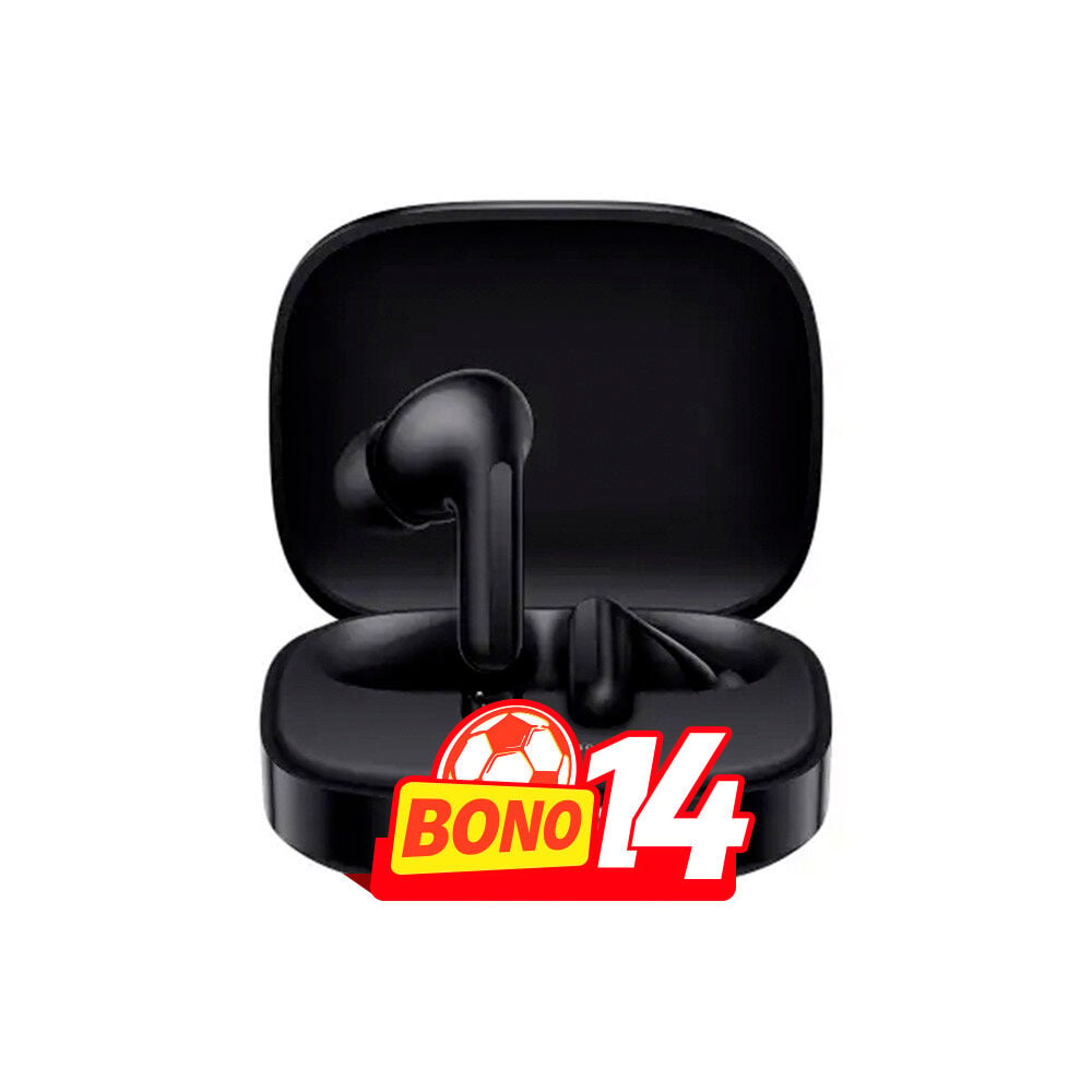 Redmi Buds 6 negros con diseño compacto y sonido inalámbrico en Claro Guatemala