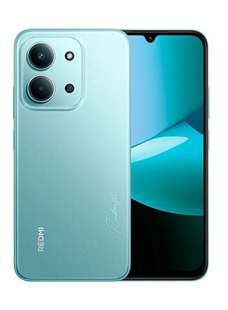 Xiaomi Redmi 15C verde vista frontal y trasera en Claro Guatemala