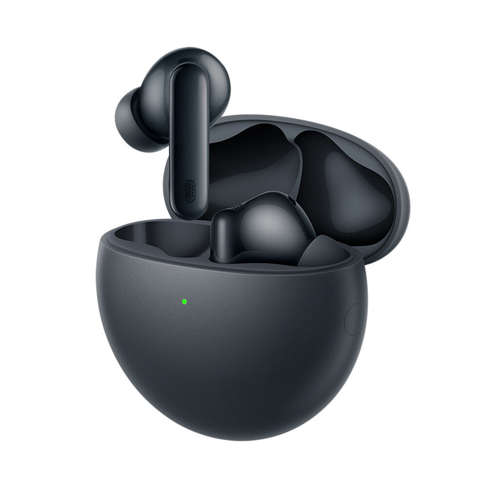 Estuche abierto de Huawei Freebuds 7i negros en Claro Guatemala