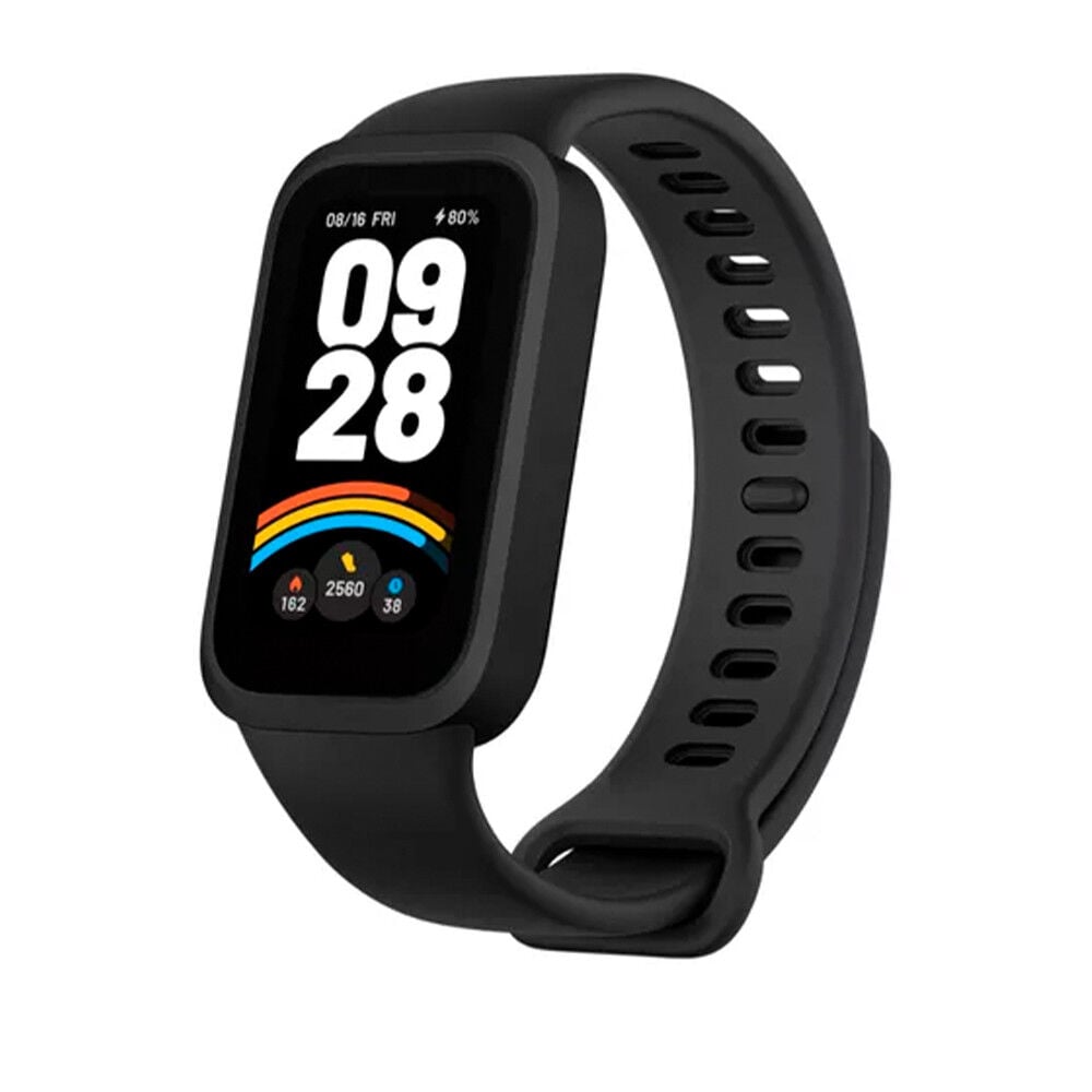 Xiaomi Smart Band 9 Active color negro con pantalla táctil y monitoreo deportivo disponible en Claro Guatemala