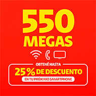 Imagen 550 Megas Claro Hogar Triple