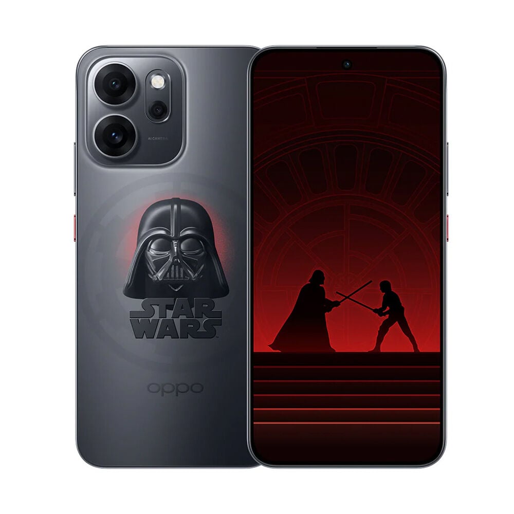 Imagen Oppo Reno14 F Edición Limitada Lado Oscuro