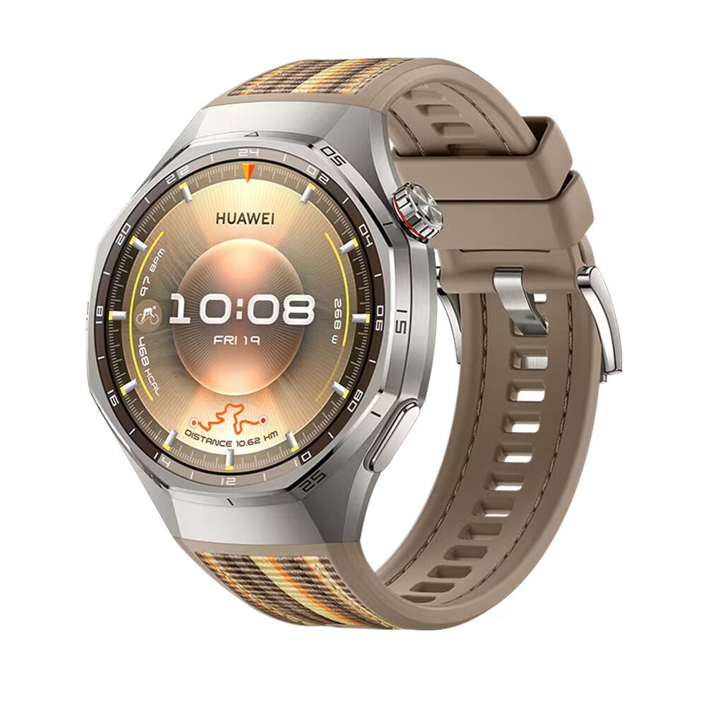 Huawei Watch GT6 PRO 46 mm cafe con pantalla deportiva en Claro Guatemala