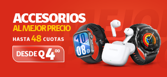 Accesorios exclusivos y tecnología disponible en Claro Guatemala