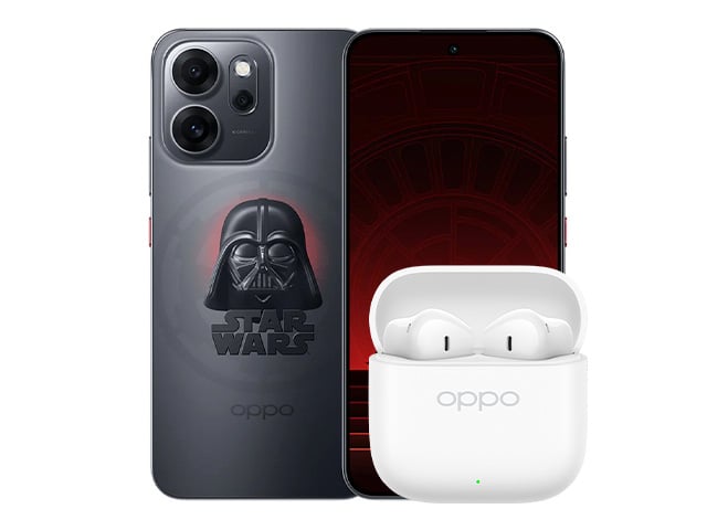 Oppo Reno14 F Edición Limitada Lado Oscuro